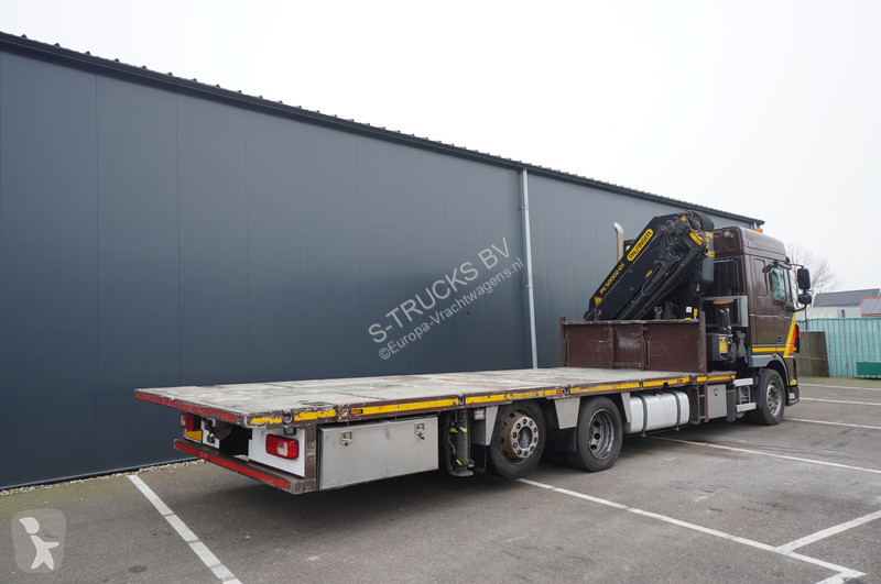 Camion DAF 6X2 OPEN BOX WITH PALFINGER PK 50002...