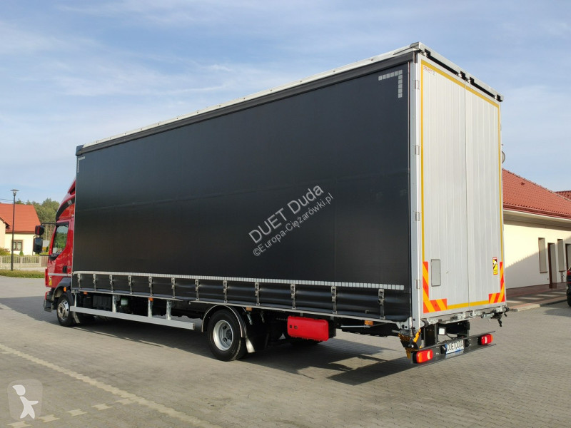Camion Volvo 240 E6 Firana Tył Drzwi Dach...