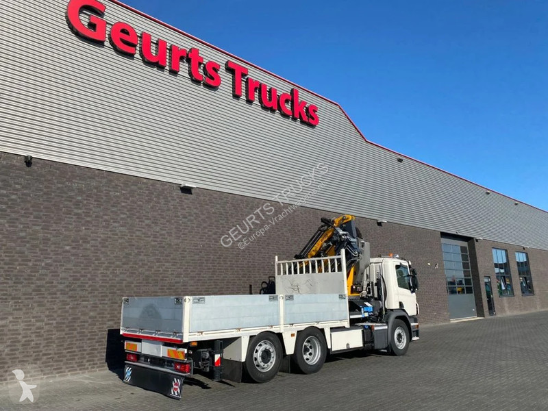 Kamion Scania P250 6X2 + COPMA 510.7 + JIB J4...