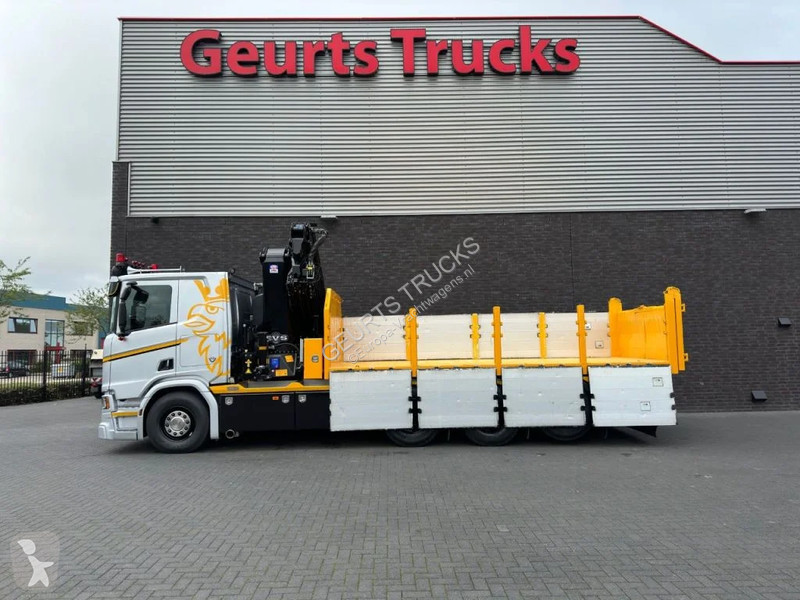 Kamion Scania R530 V8 NS 8X4 TRIDEM MET HYVA 2Z...