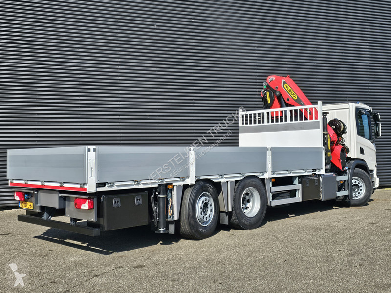Kamion Scania P410 6x2*4 / PAFINGER 35 tm CRANE...
