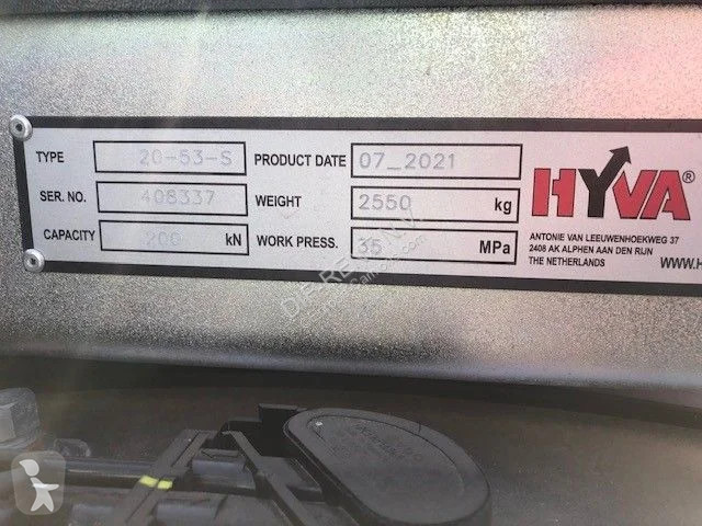 Camion DAF 450 450 FAN 6X2 axle with HYVA...