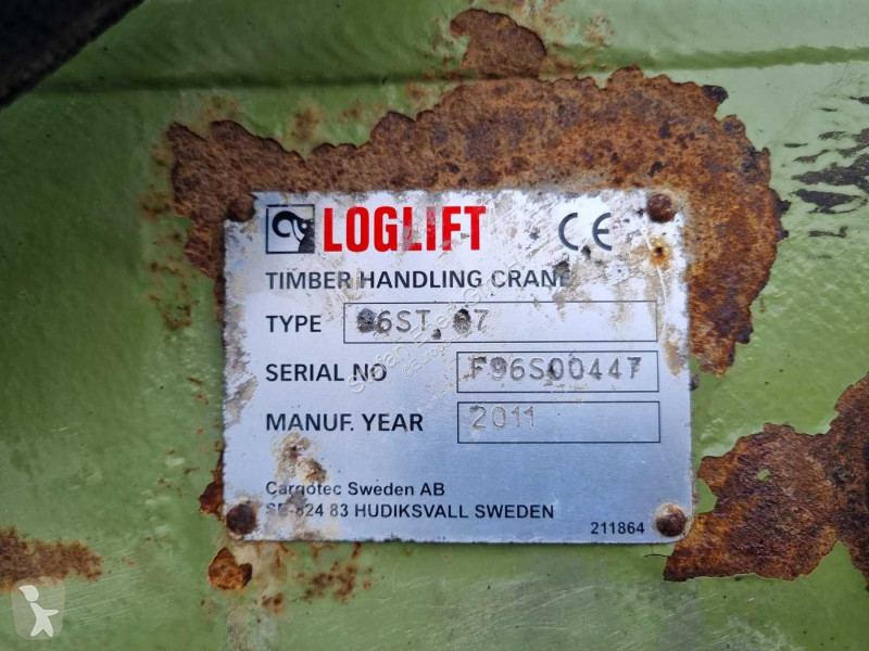 شاحنة Renault 460.35 DXI 6x6 Loglift 96 S...