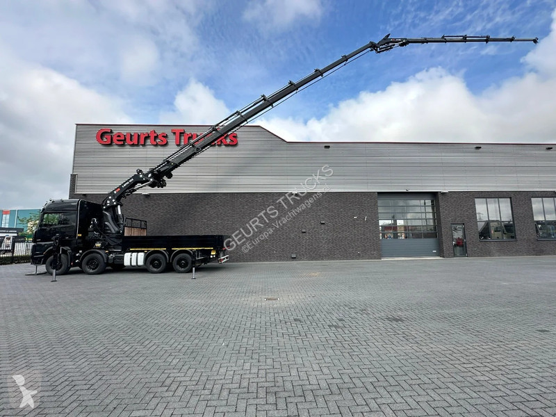 Camion Mercedes 3251 8X4 + HIAB 1058 E-8 + JIB...
