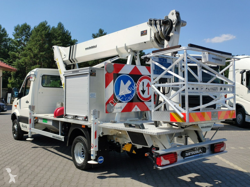 Camion Iveco Volkswagen Crafter 4x4 Zwyżka 21m...