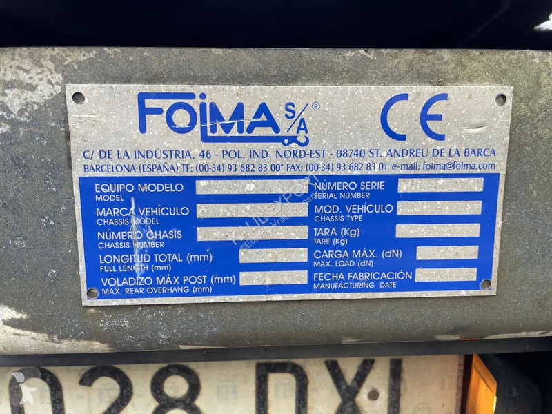 Camion Nissan TF160.95 Recovery Truck FOIMA 3...