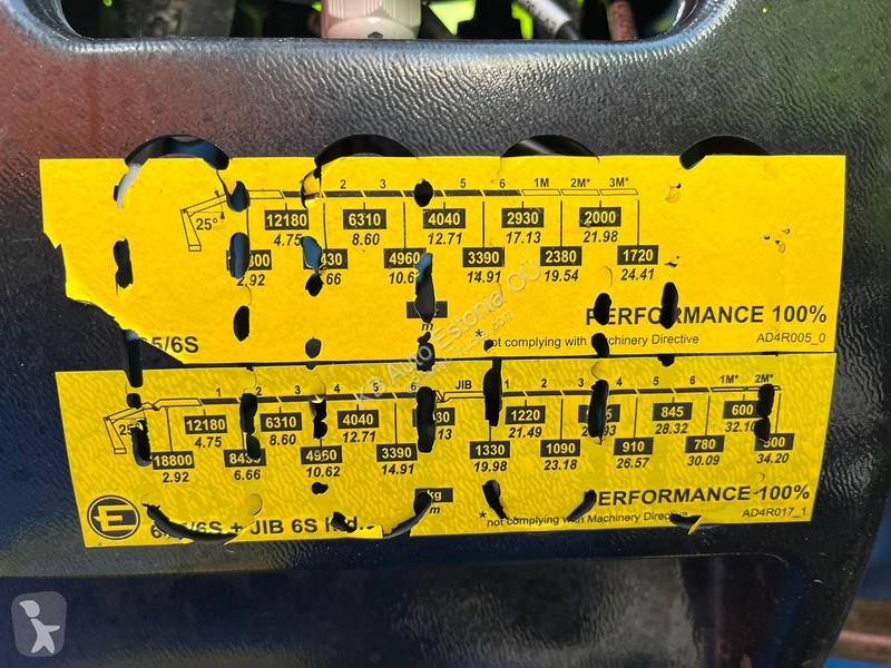 Kamion Scania R 520 8x2*6 EFFER 685/6S / WINCH...