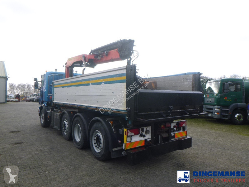Camion Scania R 500 8X2 tipper + alfinger...