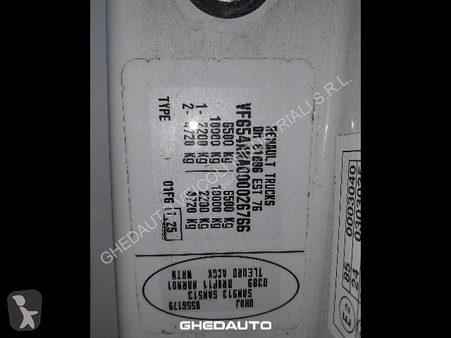 Veicolo commerciale Renault MASCOTT 180.65 -...