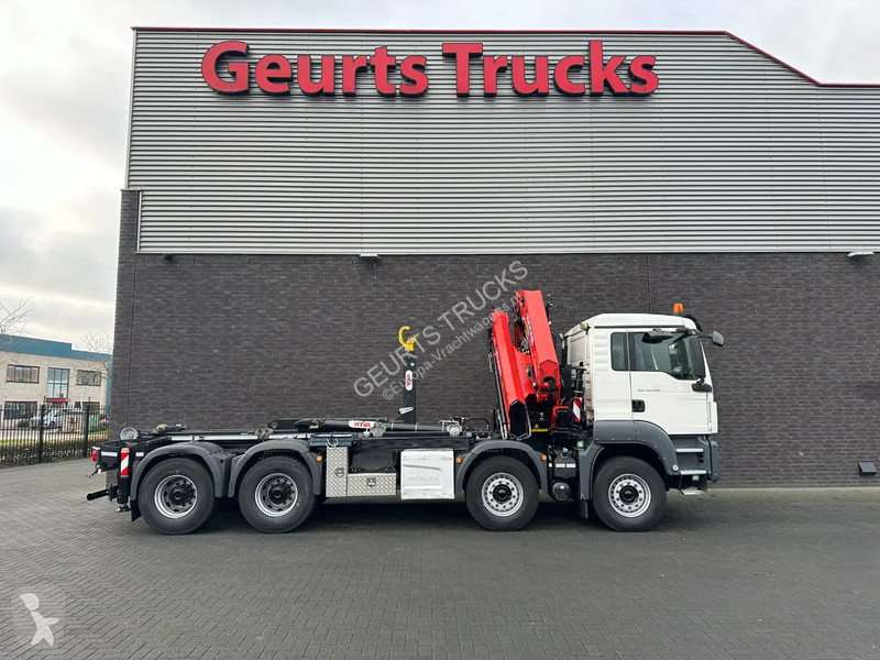 Camion MAN TGS 8X4 BL+ HYVA 18.55.S...