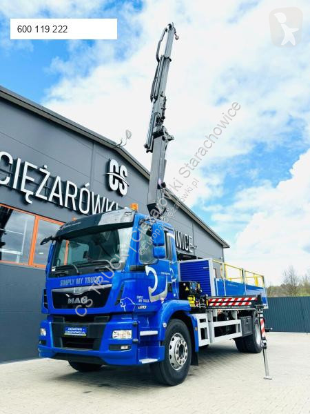 Kamion MAN MAN TGM 18.250 skrzyniowy z HDS /...
