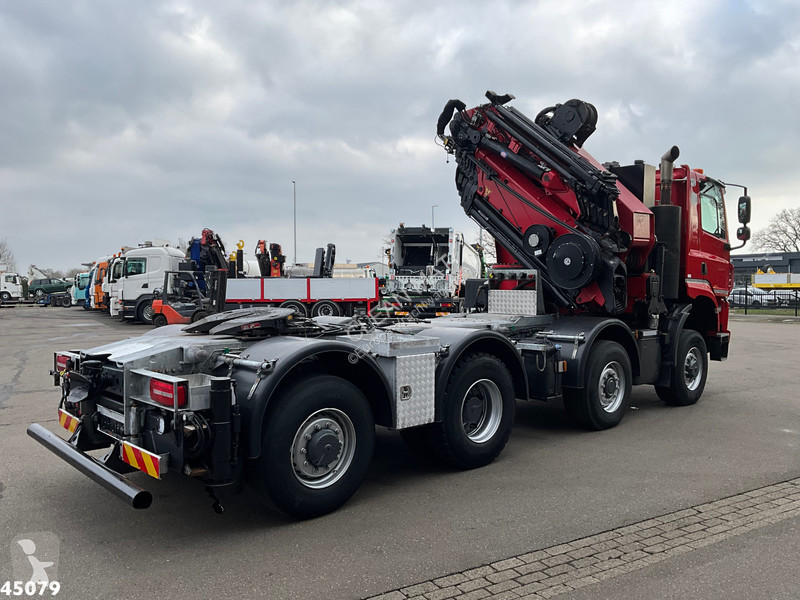 Camion Tatra T 158 8x6 Euro 6 HMF 85 Tonmeter...