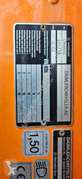Gemeentevoertuig Unimog Winterdienst