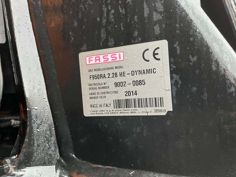 Camion Volvo 8x2 Fassi F950RA2.28 + JIB L616 +...