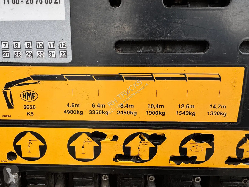 Lastbil MAN 35.440 8X2 - EURO 4 + HMF 2620K-RC...