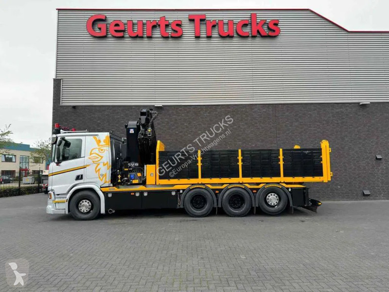 Kamion Scania R530 V8 NS 8X4 TRIDEM MET HYVA 2Z...