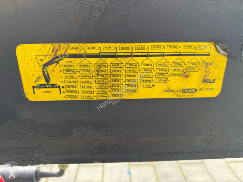 Lastbil MAN TG-S 26.440 6x4 Pritsche Heckkran...