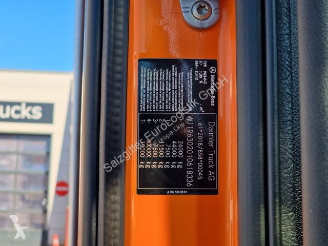 Camion cu remorca Mercedes 2548 / Retarder /...
