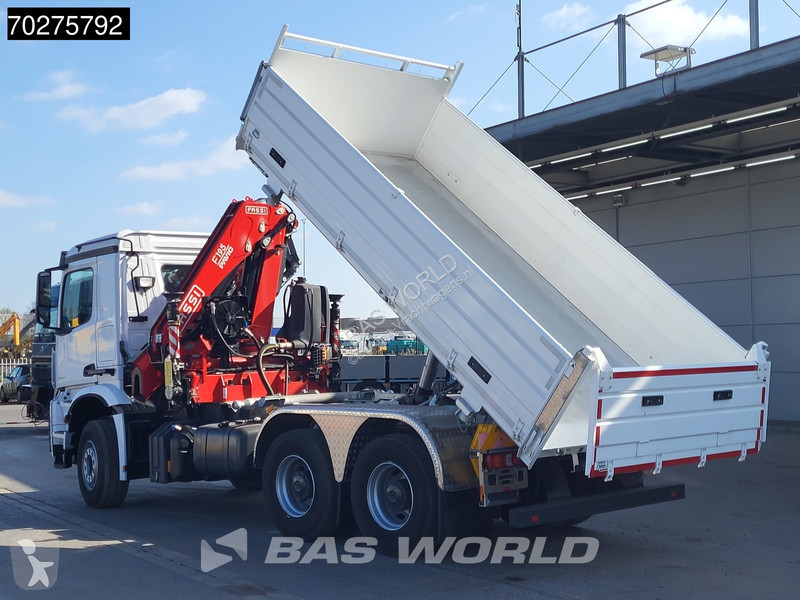 Kamion Mercedes 3348 6X4 Fasi F195A.2.24 Kran 3...