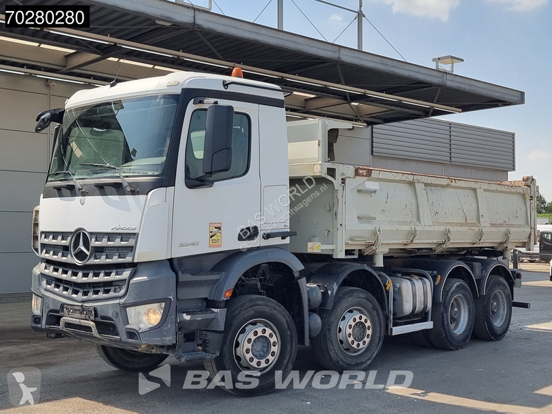 Camion Mercedes 3240 8X4 12m3 2-way Tipper...