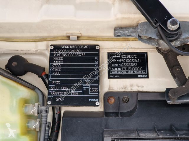 Lastbil med släp Iveco 420 / Intarder / Ldbw /...