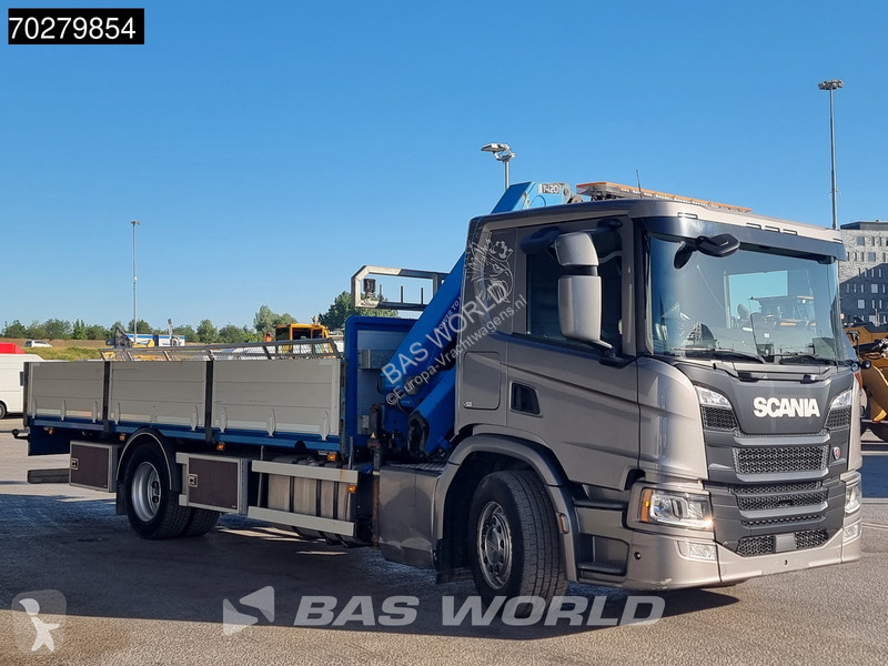 Camion Scania P280 4X2 HMF 1420K-RC Kran Crane...