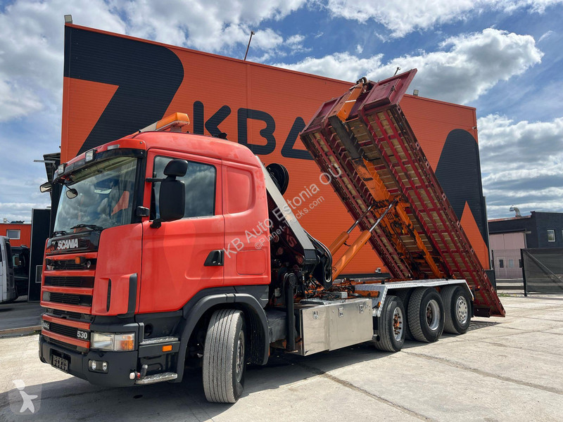 Kamion Scania R 144 8x2/4 HIAB 211EP-5 YEAR...