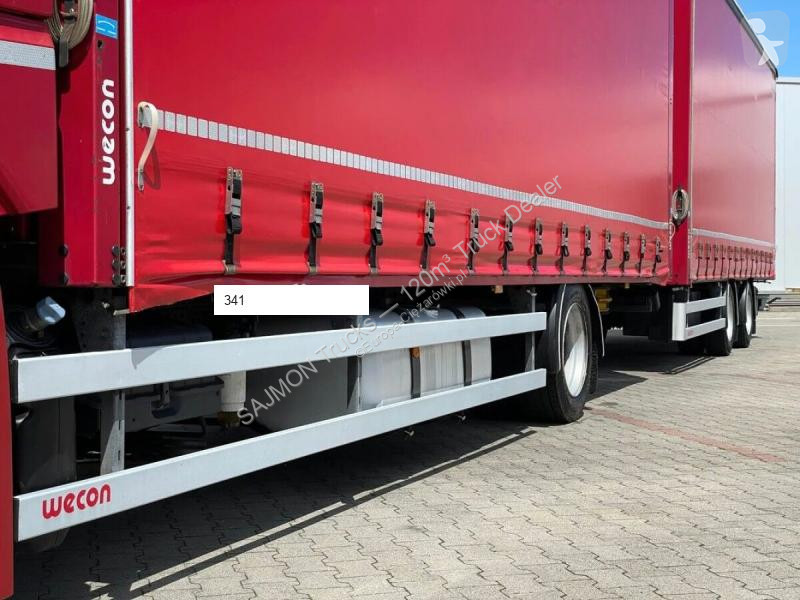 Lastbil med släp Mercedes ACTROS / ZESTAW...