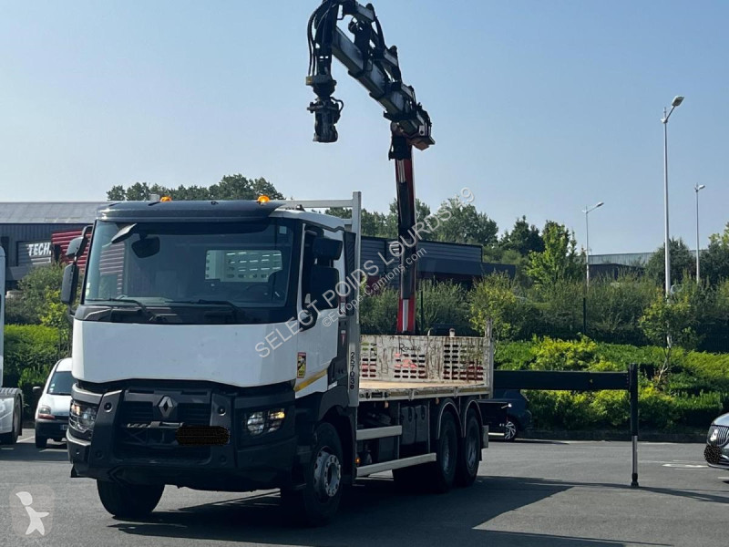 Kamion Renault 6X4 POLYBENNE GRUE C-Series