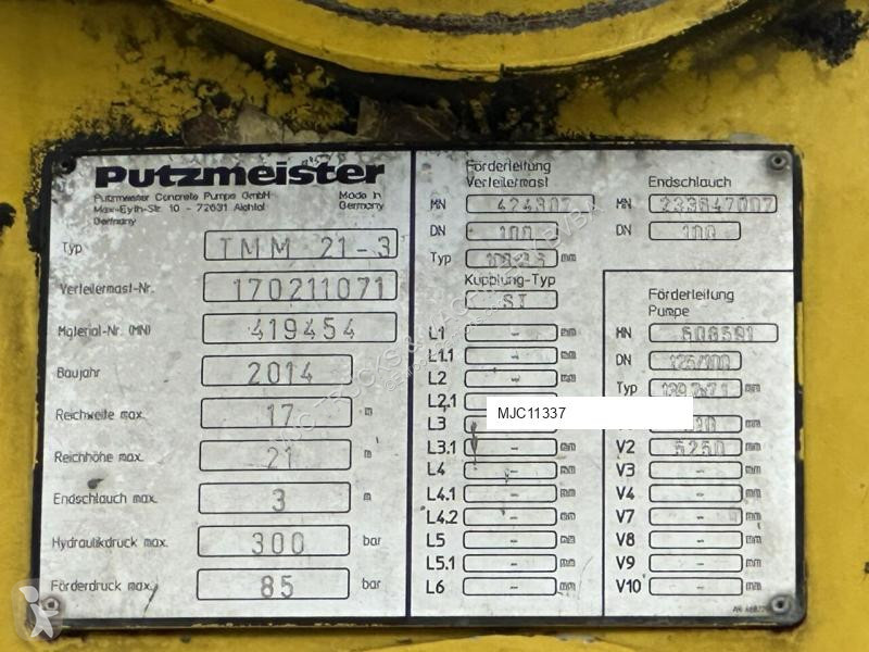 Kamion Mercedes ACTROS 3241 8x4 PUMI PM M 21-3...