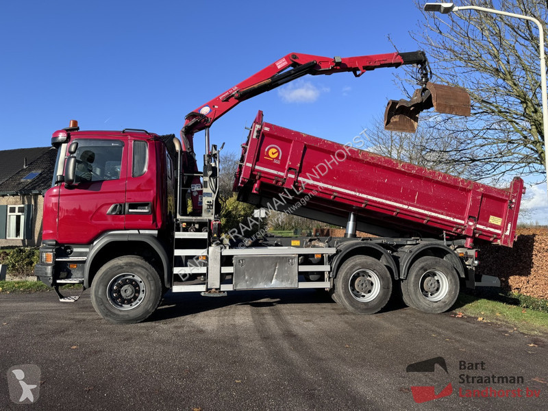 Camion Scania 410 6x6 Euro 6 met 2 zijden...