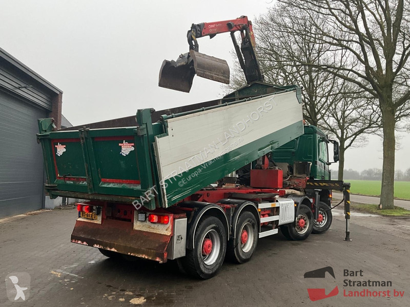 Kamion Mercedes 4142 8x8 Euro 6 Met 2 zijden...