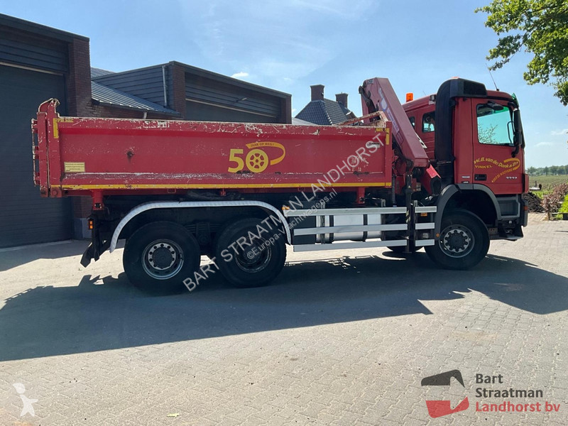 Lastbil Mercedes ACTROS 3332  6x6 Euro 5 met 2...