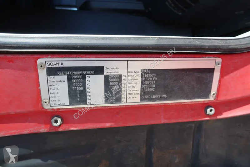 Camion Scania 380 380 - Schade - Damage - Schäden
