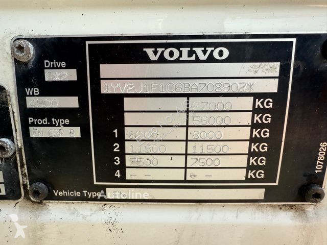 Camion Volvo 6x2 Euro 5