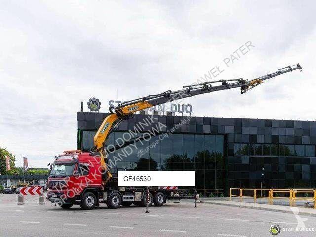 Kamion Volvo FMX 500 8x2 Effer 585 Fly Jib...