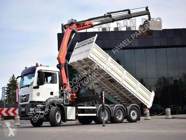 Kamion MAN TGS 35.400 8X4 PALFINGER PK 33002...