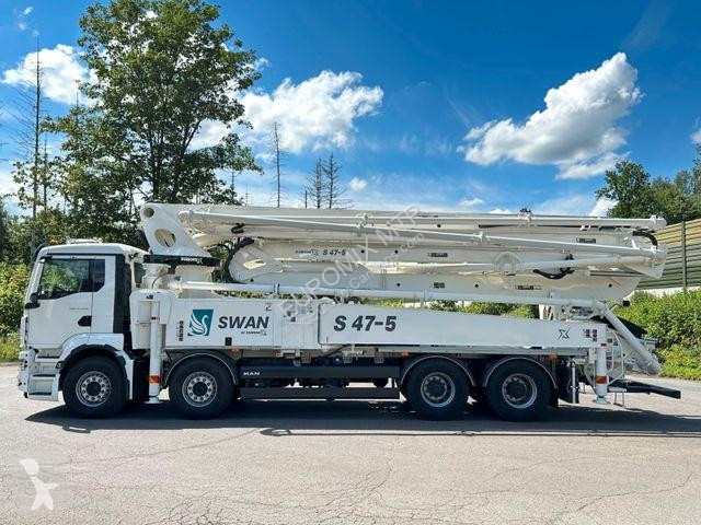 Lastbil Volvo FMX 500 8x4 SWAN 47m Betonpumpe...