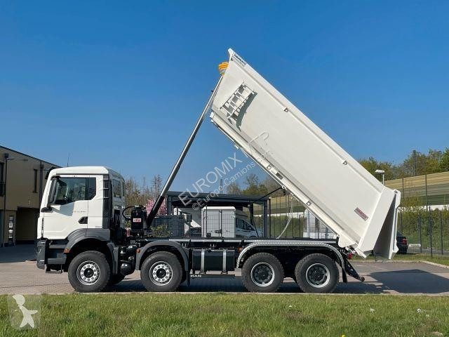 Kamion MAN TGS 35.470 BB 8X4 Mulden Kipper 10X...