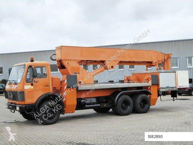 Nacelle Mercedes 6x4, Ruthmann, 28m. 3. Sitz