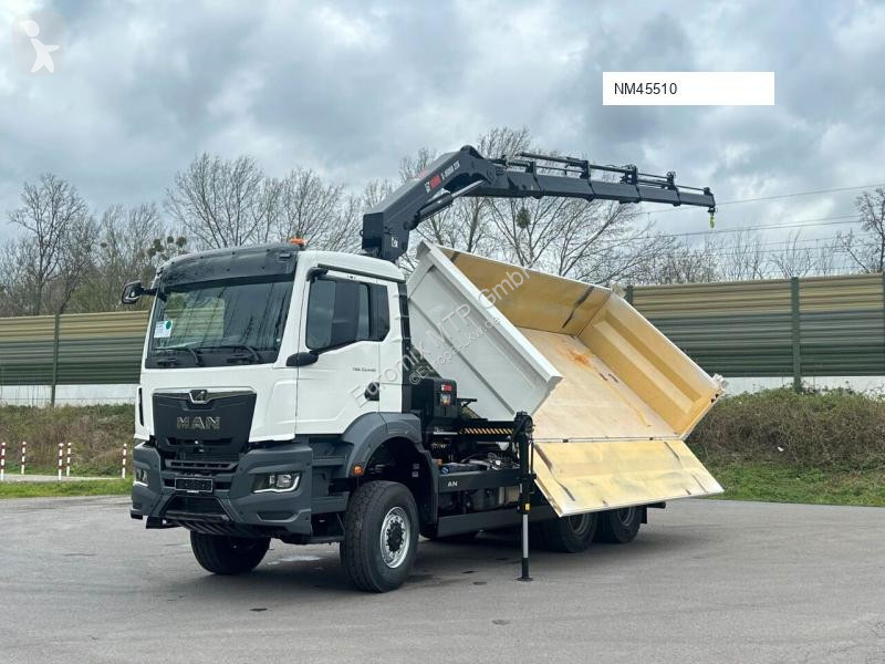 Lastbil MAN TGS 33.440 6x6 /3-Seiten- Kipper /...