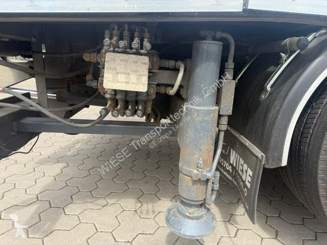 Lastbil Scania G450 Baumaschinentransporter mit...