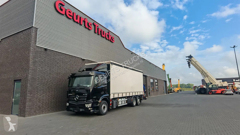 Kamion Mercedes 2536 6X2 SCHUIFZEIL MET...