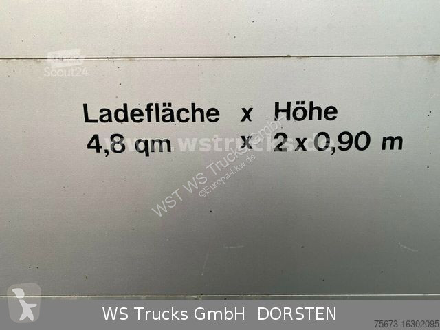 عربة نفعية  2 Stock Doppelstock Viehanhänger