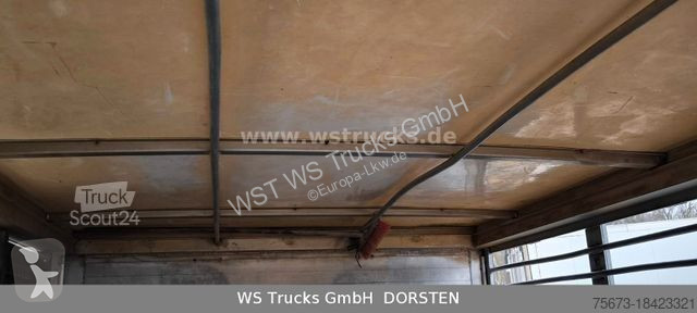 Camion Mercedes 1223 1 Stock Hohe Gitter...