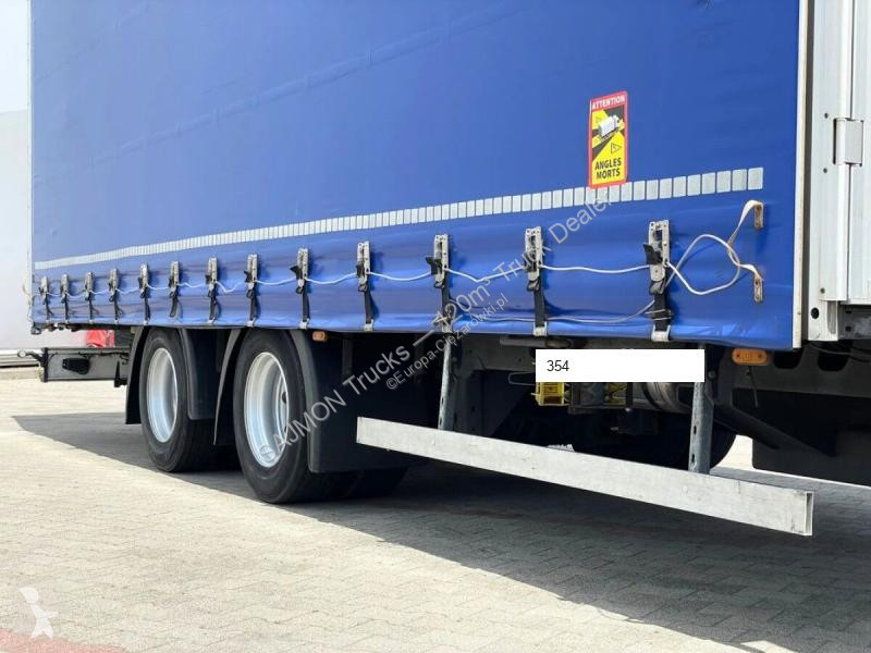 Lastbil med släp MAN TGX 18420 / PRZEJAZDOWY /...