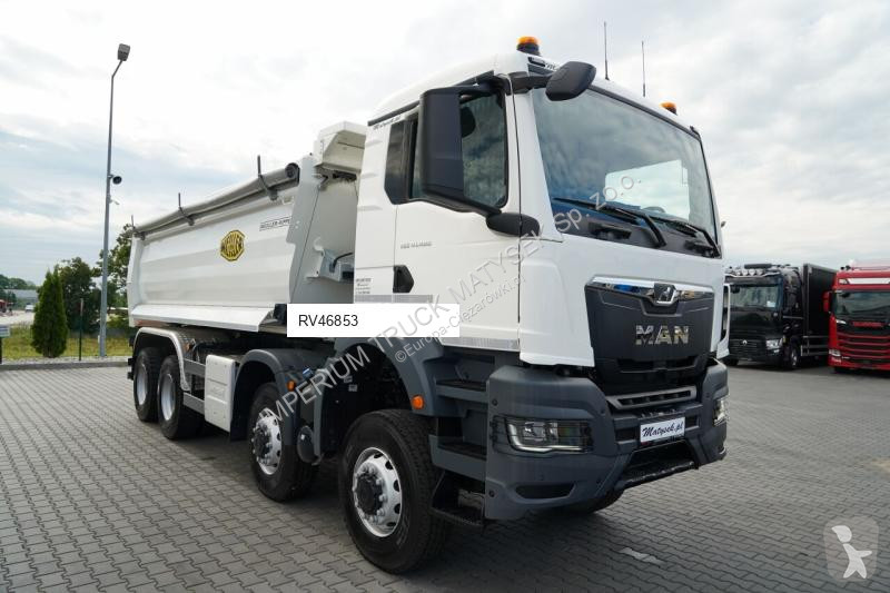 Lastbil MAN TGS / 8X6 / WYWROTKA TYLNOZSYPOWA /...