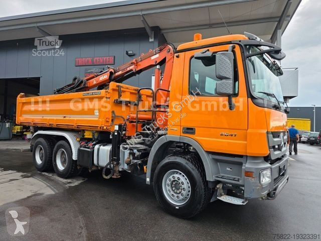 Kamion Mercedes 2641 / 6X4 / Meiller BORDMATIK...