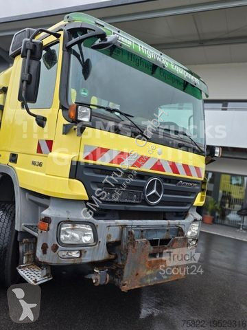 Camión Mercedes 1836 / 4X4 ALLRAD / 3 Pedal /...