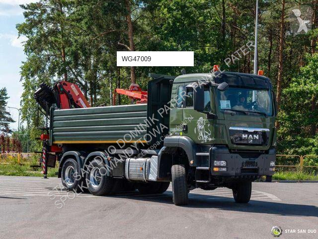 Camion MAN TGS 35.480 PALFINGER PK 20002 HDS...